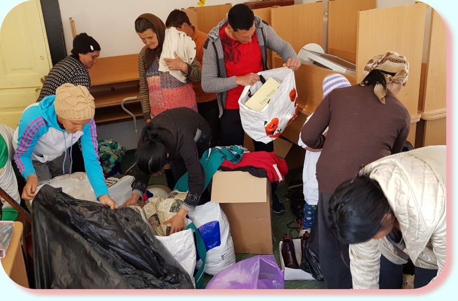 ...donation for families