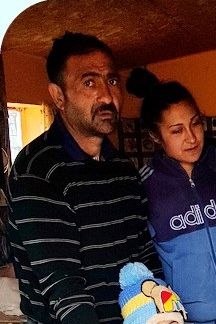 ...donation to a poor family