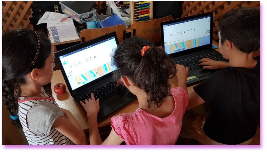 ..start to learn the computer!