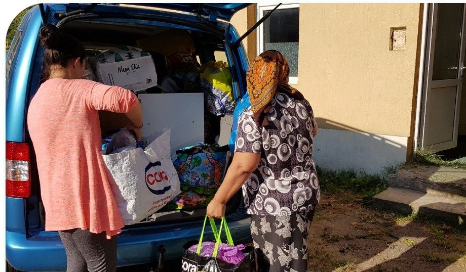 ..donations in Viperesti
