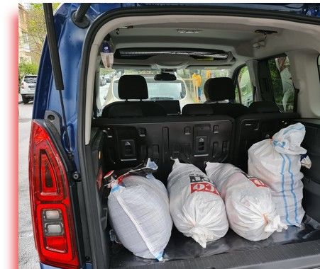 ...received donations...